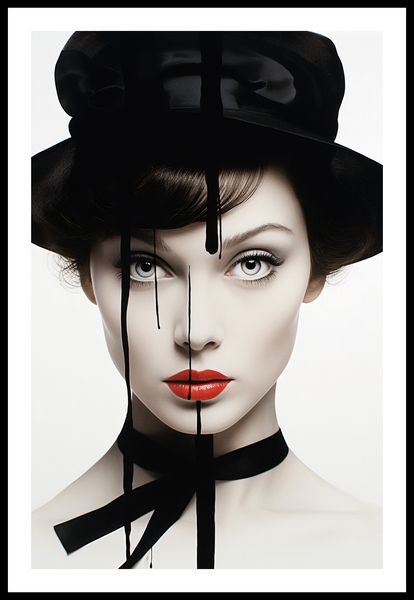 Plakat 53x81cm Atramentowa Aura zdjęcie 3