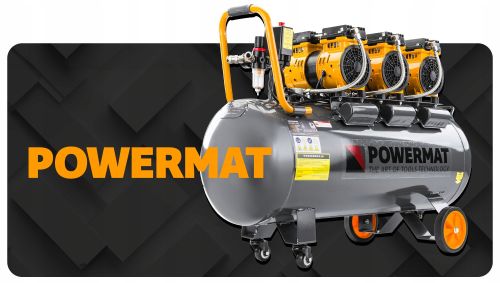 KOMPRESOR BEZOLEJOWY 100L SPRĘŻARKA 8 BAR 580l/min 230V CICHY 79dB 4,1KM na Arena.pl