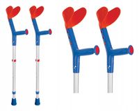 Kule ortopedyczne dla DZIECI ŁOKCIOWE 2 szt. MOCNE TIKI Herdegen