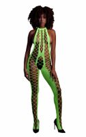 Neonowy Bodystocking Ouch! 835 Green  XS/XL