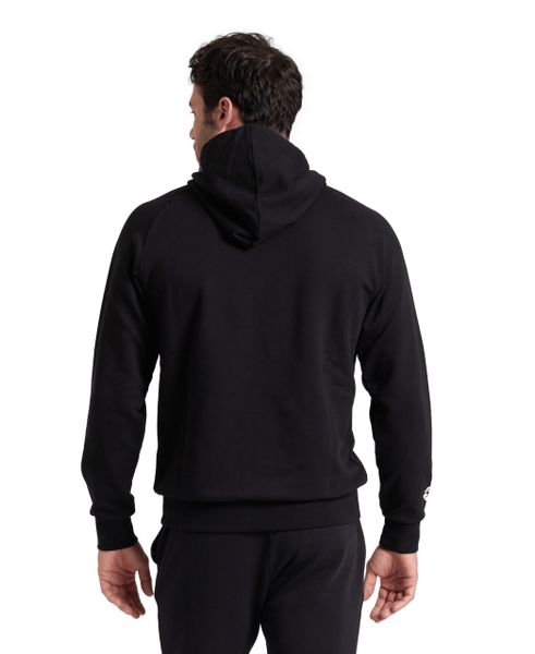 Bluza z kapturem męska damska kangurka ocieplana bawełniana Arena Black XXL zdjęcie 3