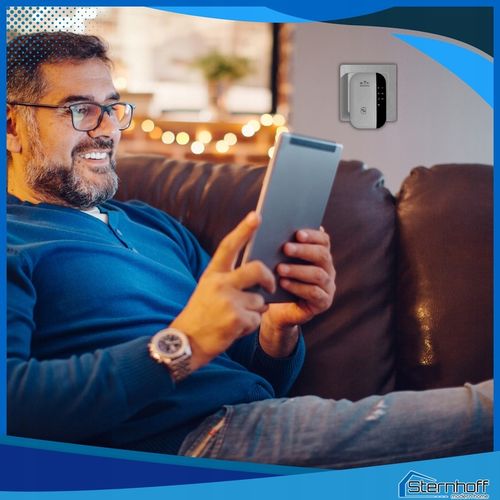 WZMACNIACZ SYGNAŁU SIECI WIFI MOCNY ZASIĘG 300 Mb/s +KABEL LAN NIE PRZERYWA na Arena.pl