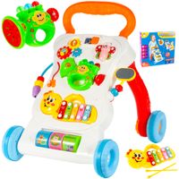 Jeździk Pchacz Interaktywny dla dzieci Edukacyjny z Trąbką