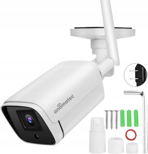 KAMERA BEZPRZEWODOWA WIFI ZEWNĘTRZNA IP TUBOWA 5MPX APLIKACJA TUYA ANOMATEC na Arena.pl