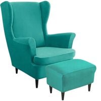 POKROWIEC NA FOTEL USZAK PODNÓŻEK WELUR OEKO TEX