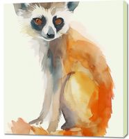 Obraz 90x100cm Lemurek