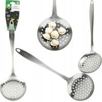 ŁYŻKA CEDZAKOWA KUCHENNA SITKO DO ODCEDZANIA SZUMÓWKA NIERDZEWNA Z OTWORAMI