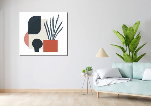 Obraz 100x90cm Zamknięte Myśli na Arena.pl