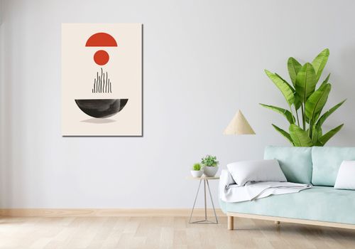 Obraz 70x100cm Półokrągła Forma na Arena.pl