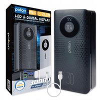 2 x Powerbank POLION Szybkie Ładowanie 22.5W 30000mAh USB-C USB-A PD3.0 QC3