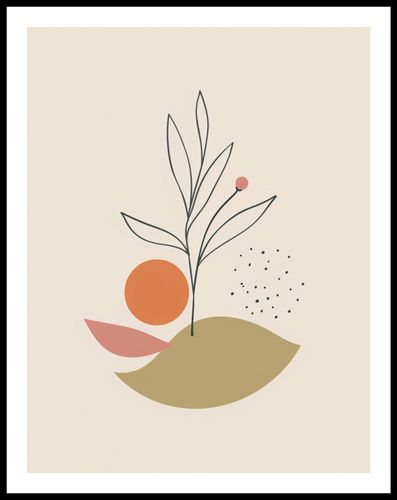 Plakat 50x65cm Subtelna Naturaleza na Arena.pl