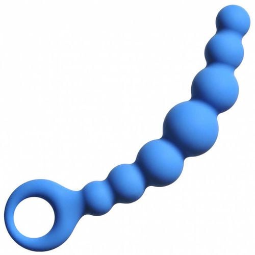 plug anal beards flexible wand blue na Arena.pl