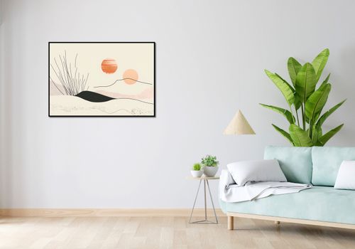 Plakat 100x70cm Miękkie Wzgórze na Arena.pl
