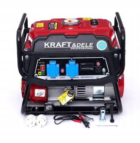 AGREGAT PRĄDOTWÓRCZY GENERATOR PRĄDU 1500W 3KM zdjęcie 5