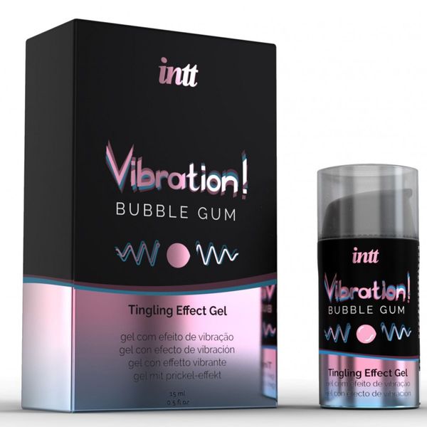 Intt Vibration! Bubble Gum Tingling Gel zdjęcie 2
