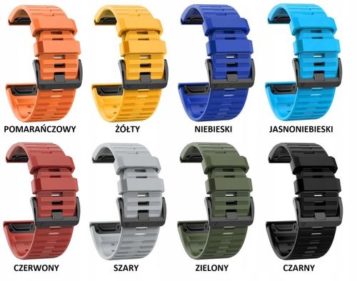 PASEK BRANSOLETA QUICKFIT DO GARMIN FENIX 3 3HR 5X 6X 7X 8 51mm PRO SOLAR na Arena.pl