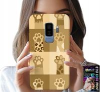 ETUI DO SAMSUNG GALAXY S9 PLUS - LOVE CAT, WZORY Z KOTAMI, ŁAPKI KOTÓW