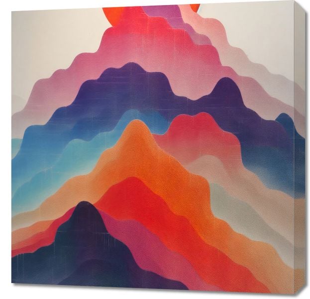 Obraz 70x70cm Gama Gór zdjęcie 1