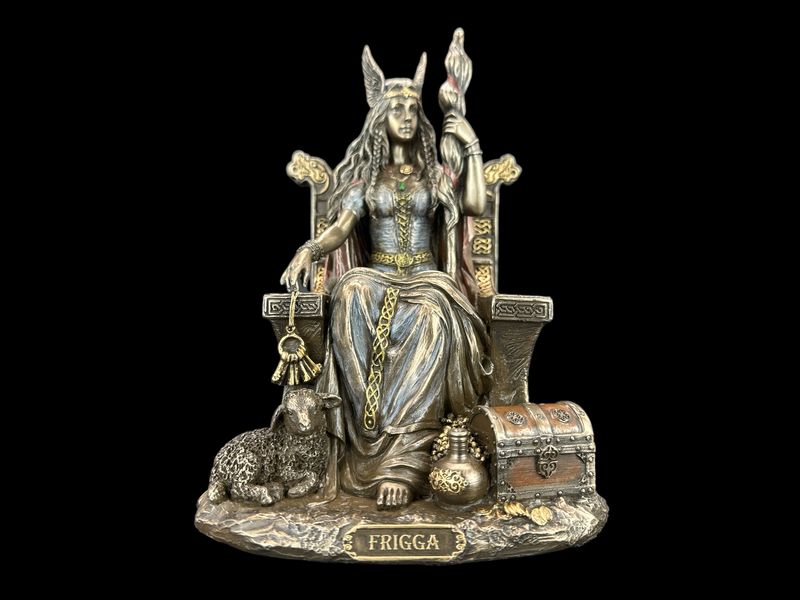 FRIGGA SIEDZĄCA NA TRONIE (WU77432A4) zdjęcie 1