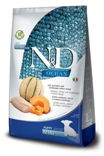 N&D Ocean Dog Cod, pumkin&melon Puppy mini 800 gr na Arena.pl