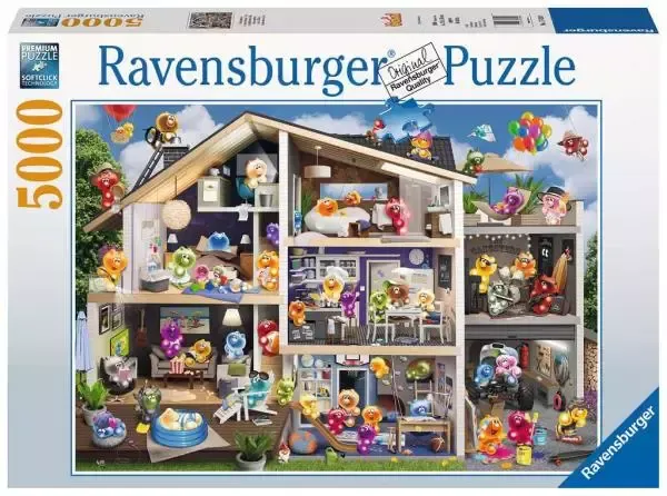 Puzzle 5000 elementów. Dom dla lalek zdjęcie 1