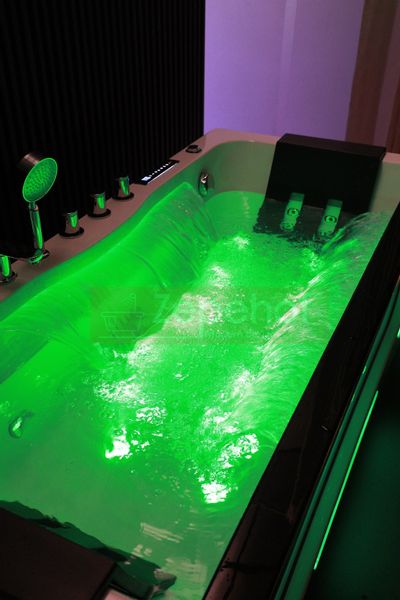 Wanna z hydromasażem EBX-7066 white prostokątna 170cmx78cmx61cm Wodosp zdjęcie 65