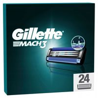 Gillette Mach3 Wkłady do maszynki do golenia dla mężczyzn, 24 ostrza