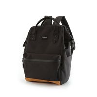 czarny miejski plecak damski z portem usb - himawari