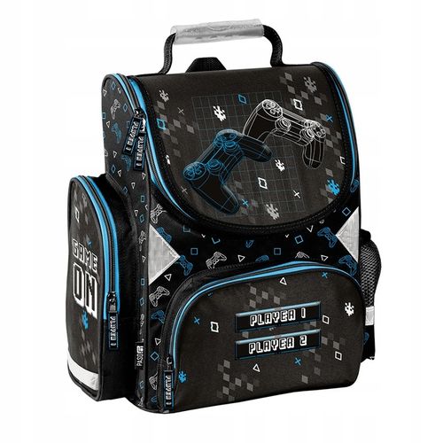 TORNISTER SZKOLNY ZESTAW 5-elem. dla chłopca GRACZA PADY GRY GAME PASO na Arena.pl