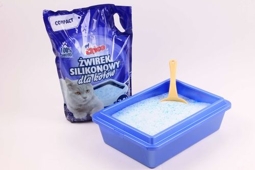 Żwirek Silikonowy dla kota Compact Naturalny 7,6L na Arena.pl