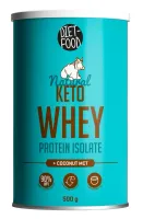 BiaŁko Serwatkowe Z MCT Keto (izolat WPI 90) 500 g - DIET-FOOD