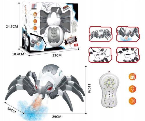 ROBOT PAJĄK STEROWANY PILOTEM PARA WODNA ARACHUS ZABAWKA DLA DZIECI PREZENT na Arena.pl