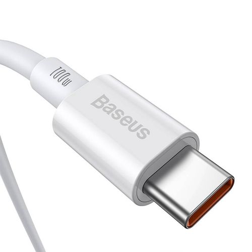 kabel usb-c do usb-c baseus superior series, 100w, 2m (biały) na Arena.pl