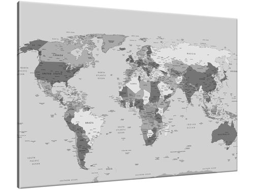 Obraz World map 100x70 POLSKI na Arena.pl