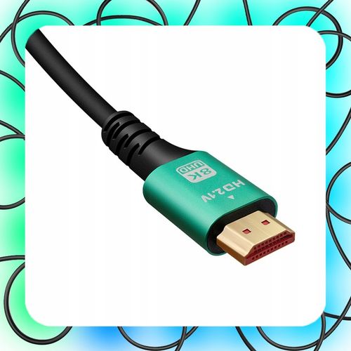 KABEL HDMI 2.1 V PREMIUM ULTRA HIGH SPEED UHD 8K 4K120Hz 10m 8K Monitor na Arena.pl