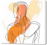 Obraz 90x90cm Kontur Własności