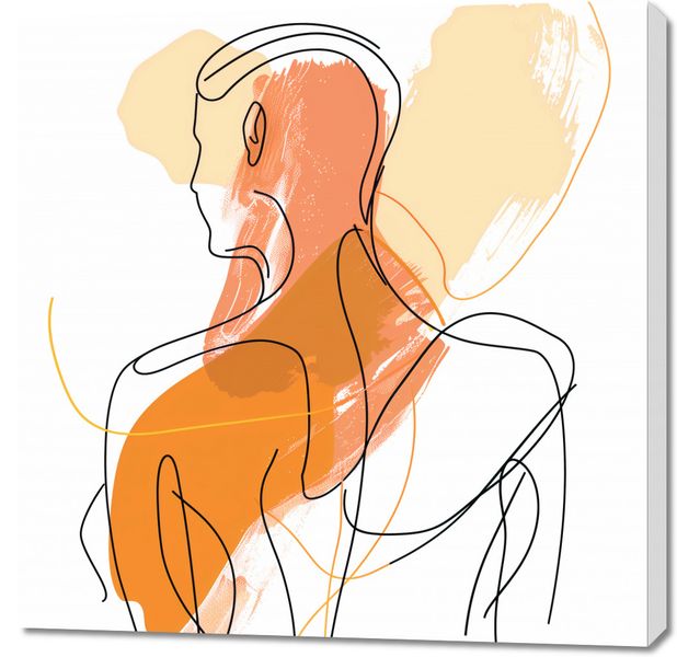 Obraz 90x90cm Kontur Własności zdjęcie 1