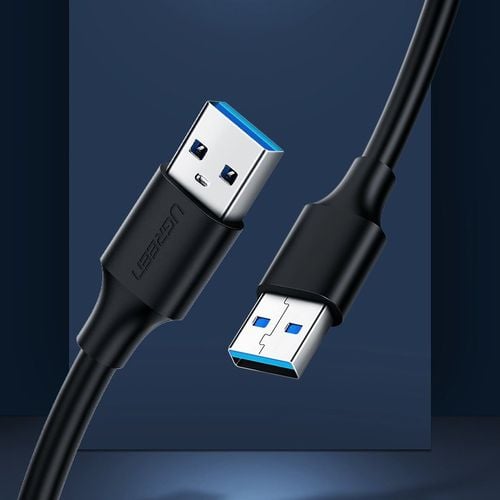 kabel przewód usb - usb 2.0 1m czarny na Arena.pl