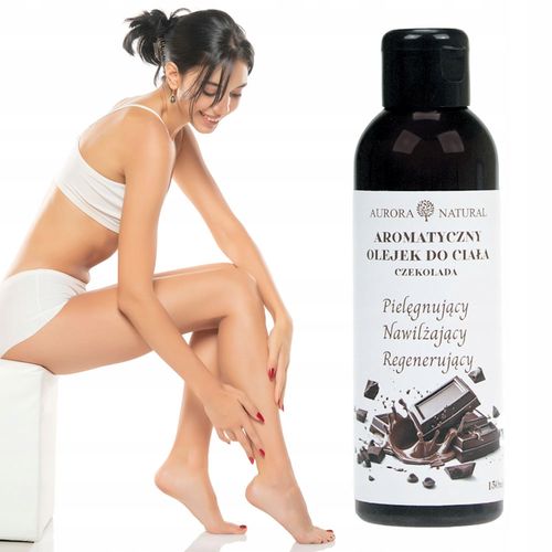 Olejek do skóry zapach czekolady. Olej migdałowy, makadamia, witamina E na Arena.pl