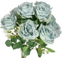 SZTUCZNE KWIATY JAK ŻYWE ROŚLINY RÓŻA RÓŻE BUKIET