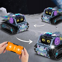 KLOCKI ROBOT 3W1 ZESTAW BLUETOOTH PILOT 433 ELEMENTY ZABAWKA EDUKACYJNA