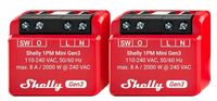ZESTAW STEROWNIKÓW SHELLY 1 MINI GEN3 ZDALNE STEROWANIE WIFI INTELIGENTNY