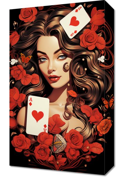 Obraz 30x50cm Różany Hazard zdjęcie 1