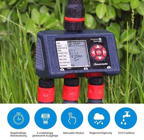 Sterownik Nawadniania Z 3 Wejściami Dewenwils na Arena.pl