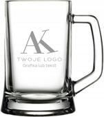 Kufel do Piwa z grawerem własnego LOGO FIRMY prezent gadżet firmowy -36 szt