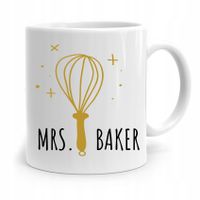Kubek Prezent Dla Piekarza Mrs. Baker Z Nadrukiem Ze Zdjęciem