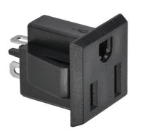 GNI0140 Gniazdo AC (USA)do obudowy