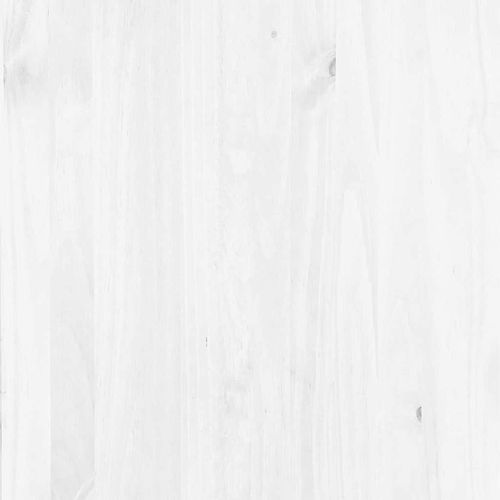 Komoda ASKIM Biały 45.8 x 40 x 79 cm Lite drewno sosnowe na Arena.pl