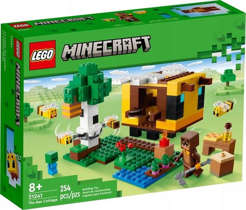 LEGO MINECRAFT KLOCKI 21241 PSZCZOŁY UL PASIEKA + TORBA PREZENTOWA LEGO na Arena.pl