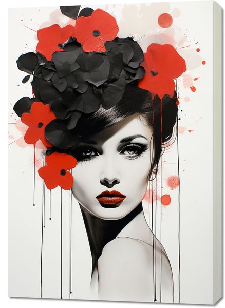 Obraz 70x100cm Kwiatowa Pasja zdjęcie 1